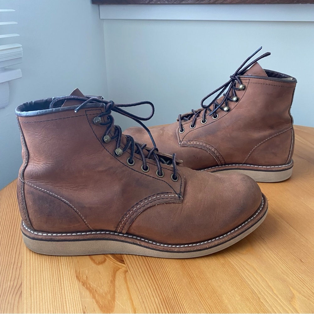 Men’s Red Wing Rover Boot, Bourbon Yuma, Size 9 - Picture 5 of 10